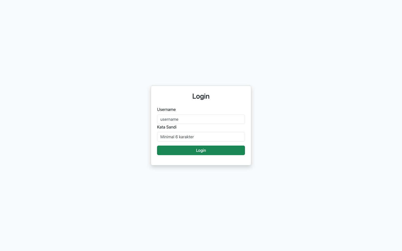 Preview website portfolio Apotek Kauman